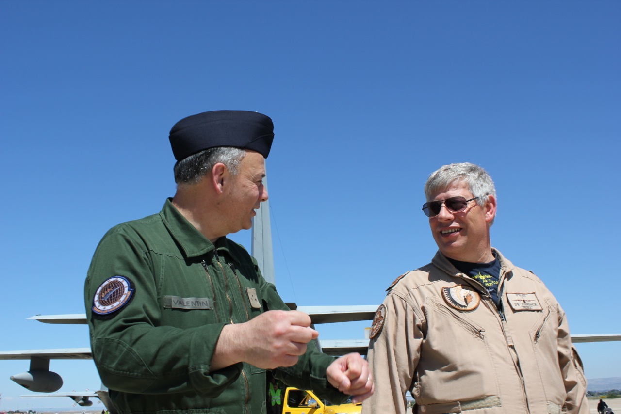 Geberal Valentin and Belgian Colonel De Coningk Geberal Valentin and Belgian Colonel De Coningk