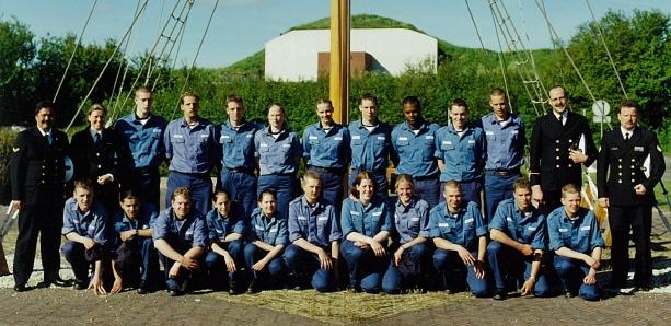 Marte together with her former NAVY comrades